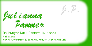 julianna pammer business card